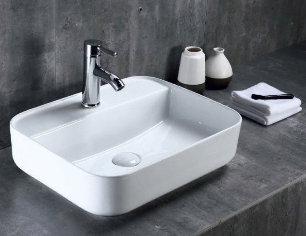 Раковина BelBagno BB1321 накладная 50х39х13.5 см