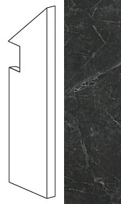 Плинтус Marvel Noir St.Laurent Battiscopa Sag. DX (ADX8)