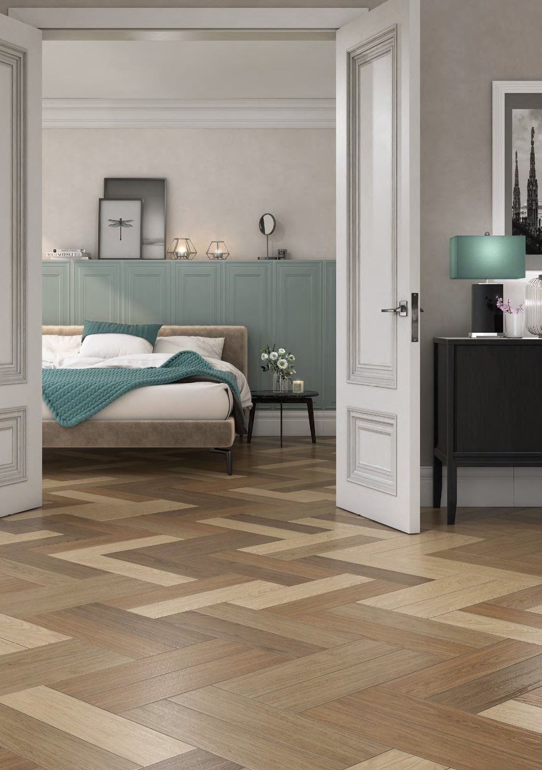 Керамогранит Kerama Marazzi Дистинто коричневый обрезной 15х60