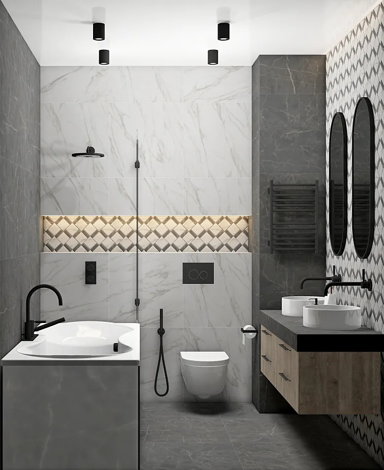 Керамогранит Kerama Marazzi Буонарроти белый обрезной 60х60