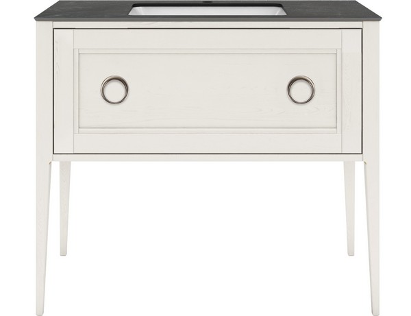 PL.CN.100.1/WHT.M Тумба PLAZA Classic NEO напольная 1 ящик 100, белая матовая