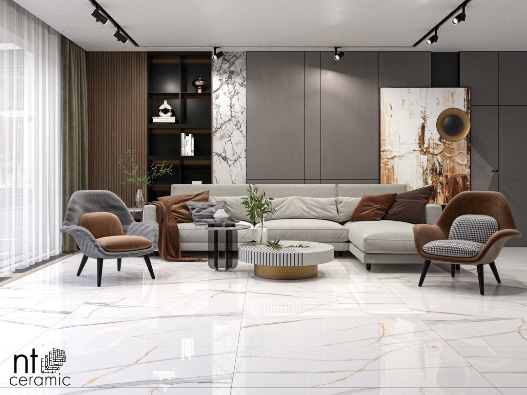 Керамогранит Maritaca Statuario Ultra White