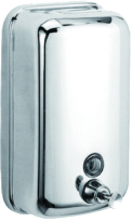 Дозатор жидкого мыла HAIBA HB402, хром 800ml