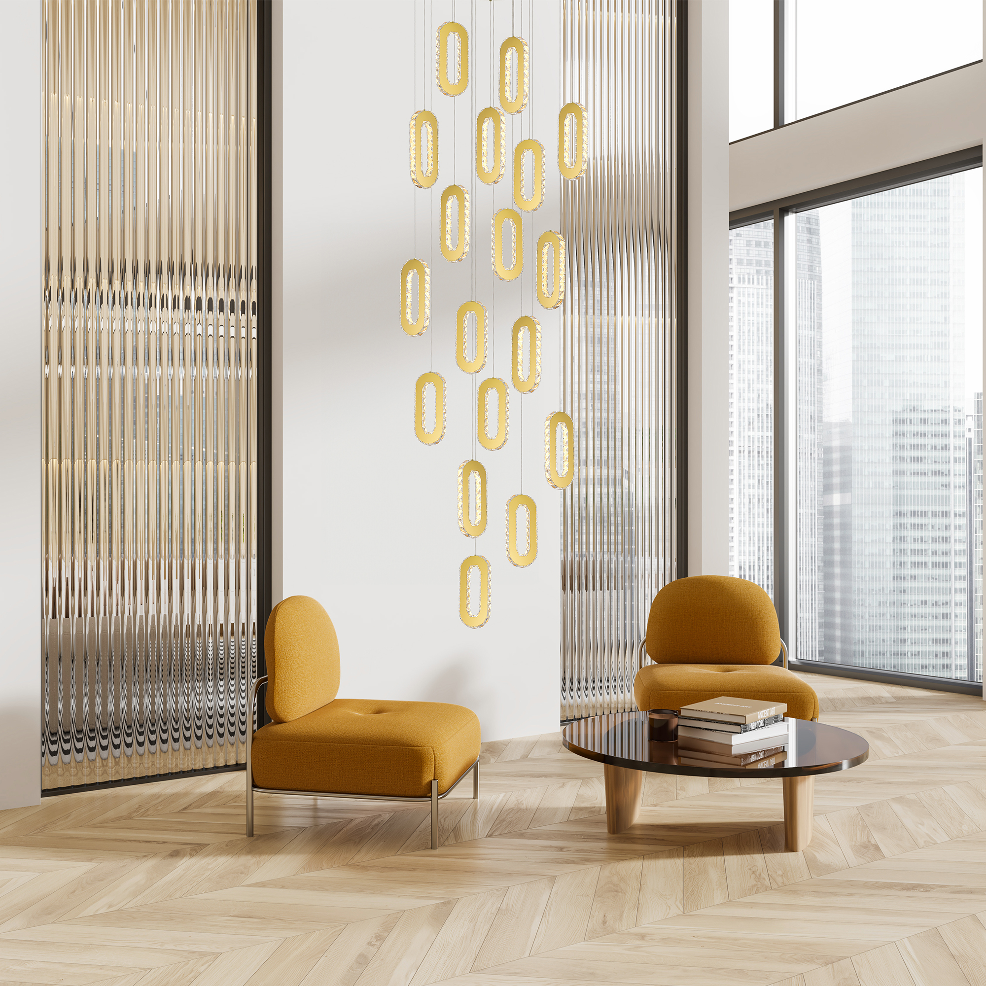 Светильник подвесной ALLUNGO LED 81W 3000K