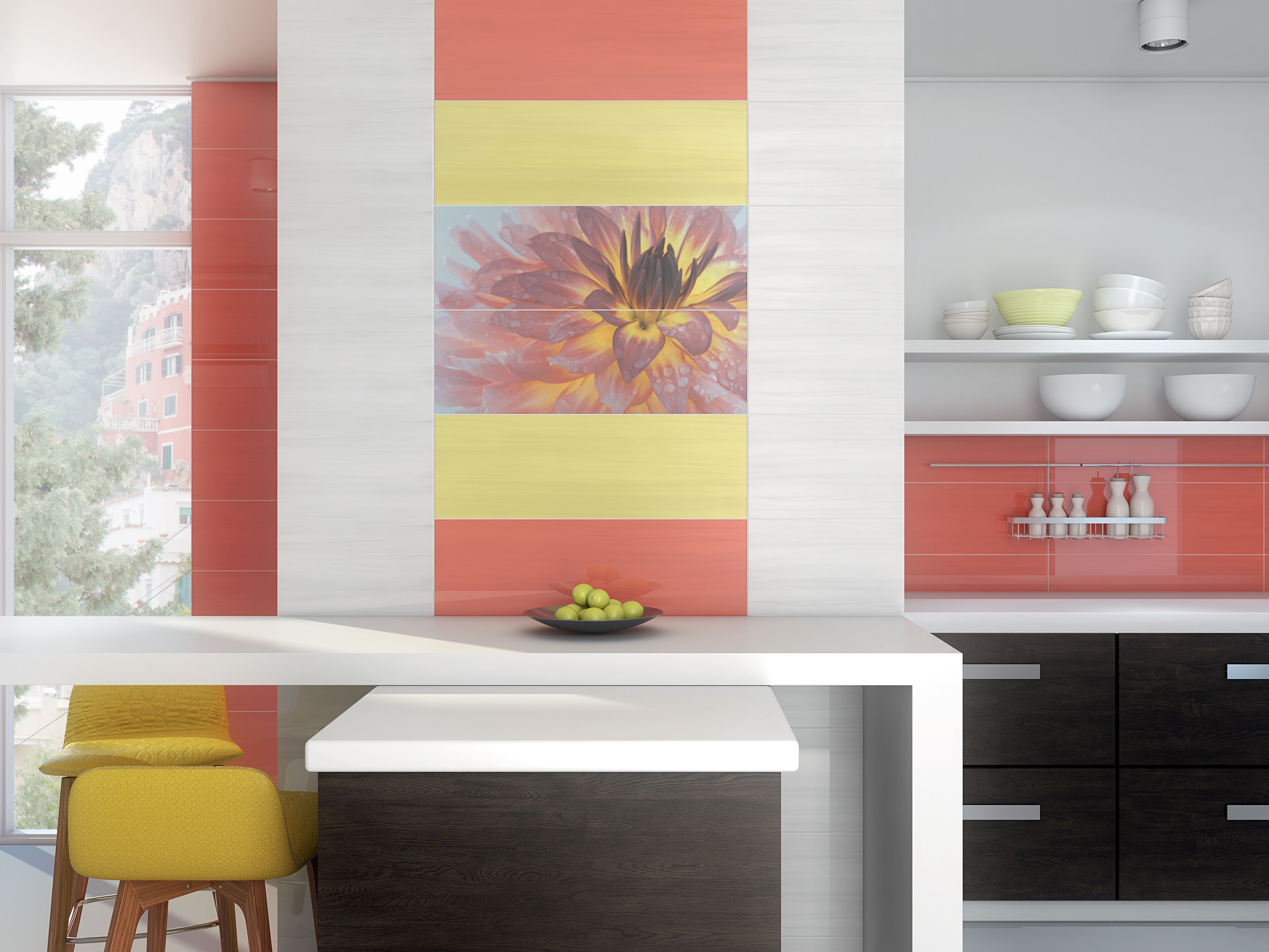 Керамическая плитка Kerama Marazzi Бордюр Карандаш Бисер бирюзовый 1,4х20