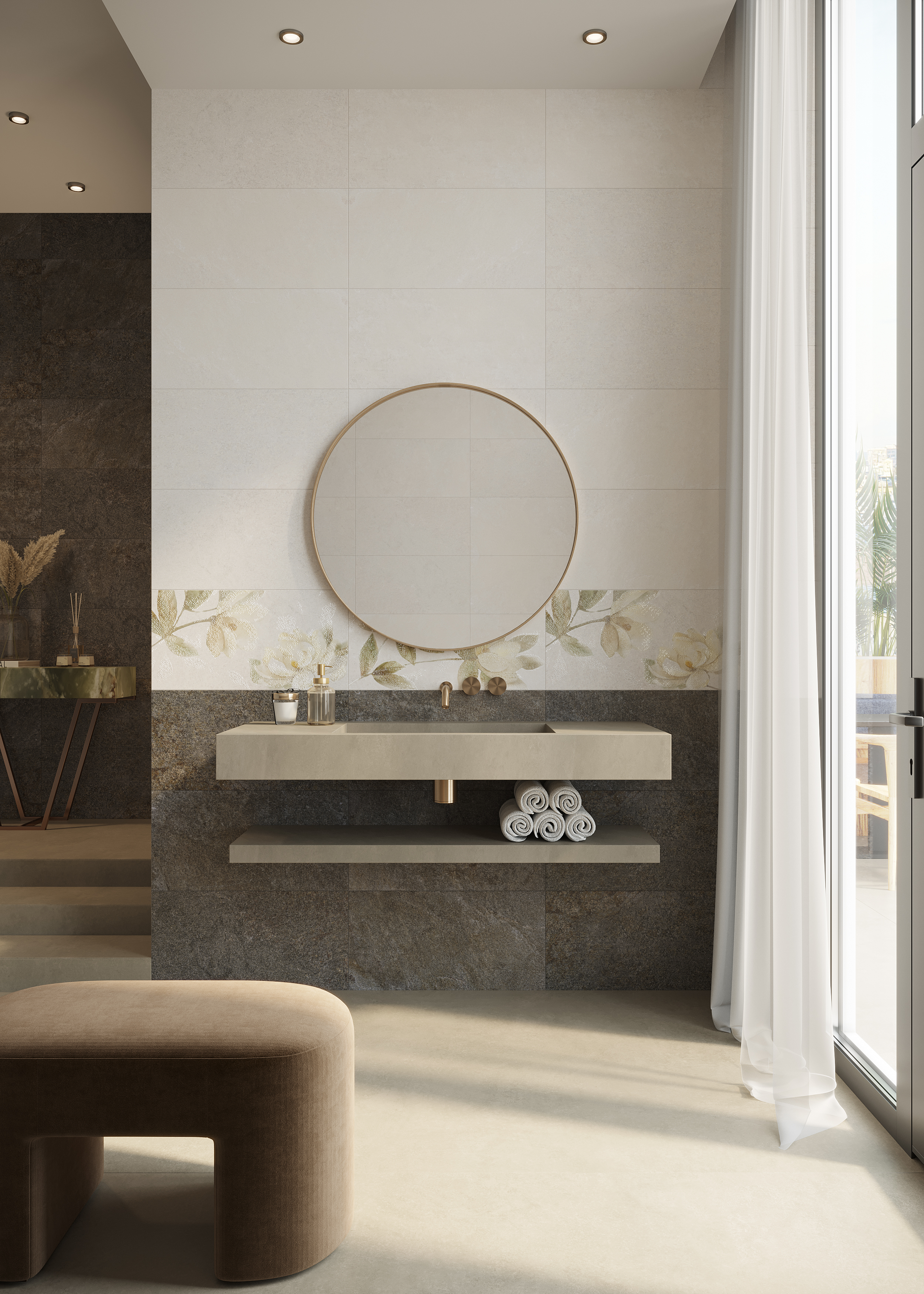 Керамическая плитка Creto Декор Pernelle A 31х61