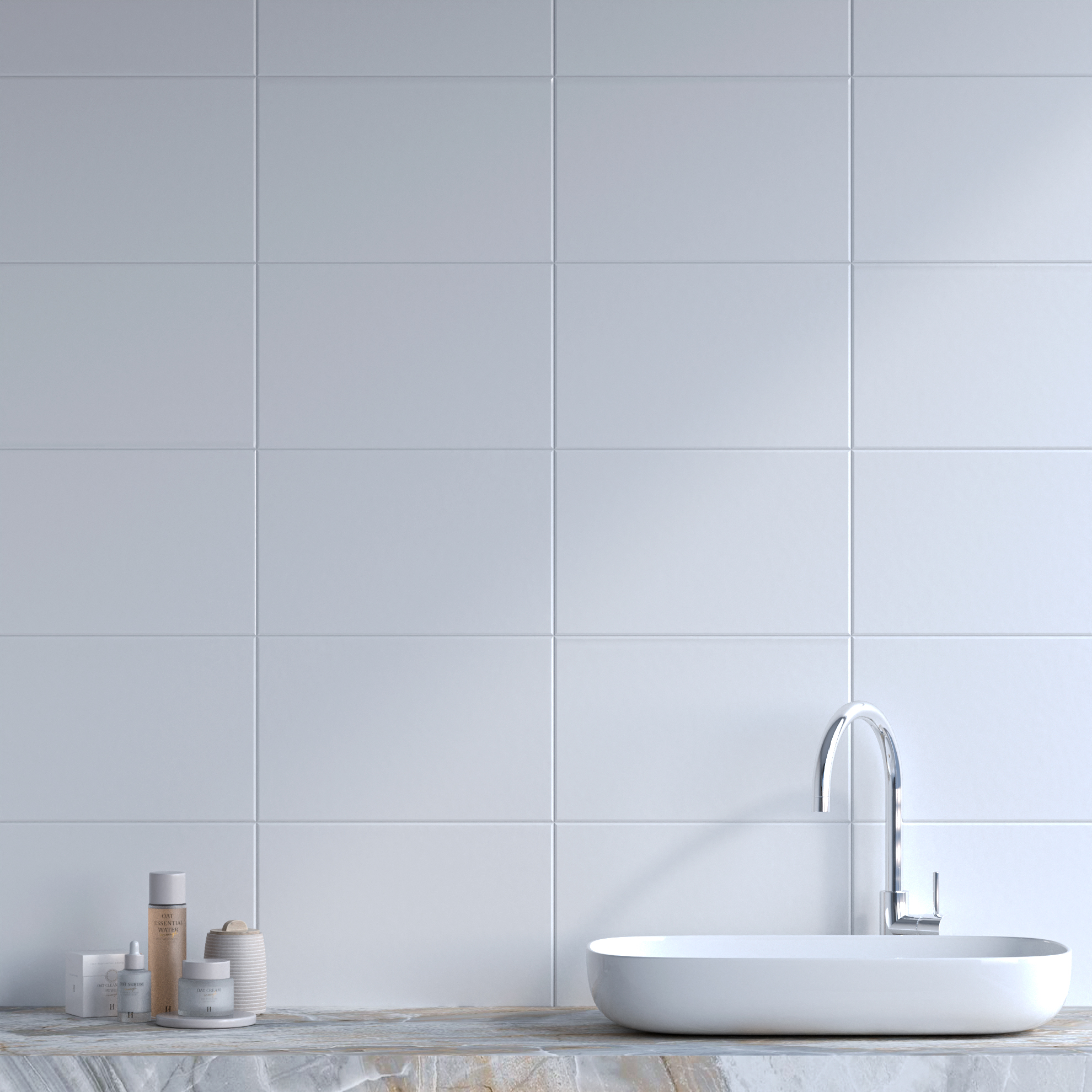 Керамическая плитка Kerama Marazzi Плитка Ломбардиа белый 25х40