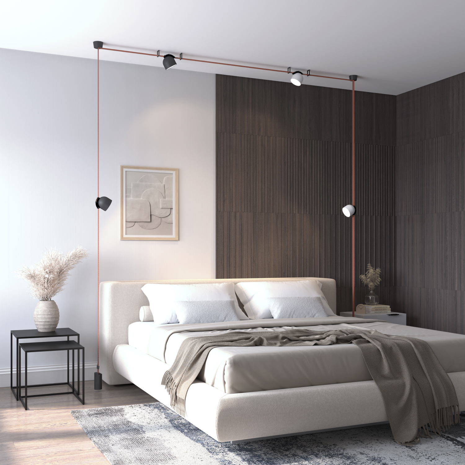 Трековый светильник BELTY SPOT DK5542-WH+BK