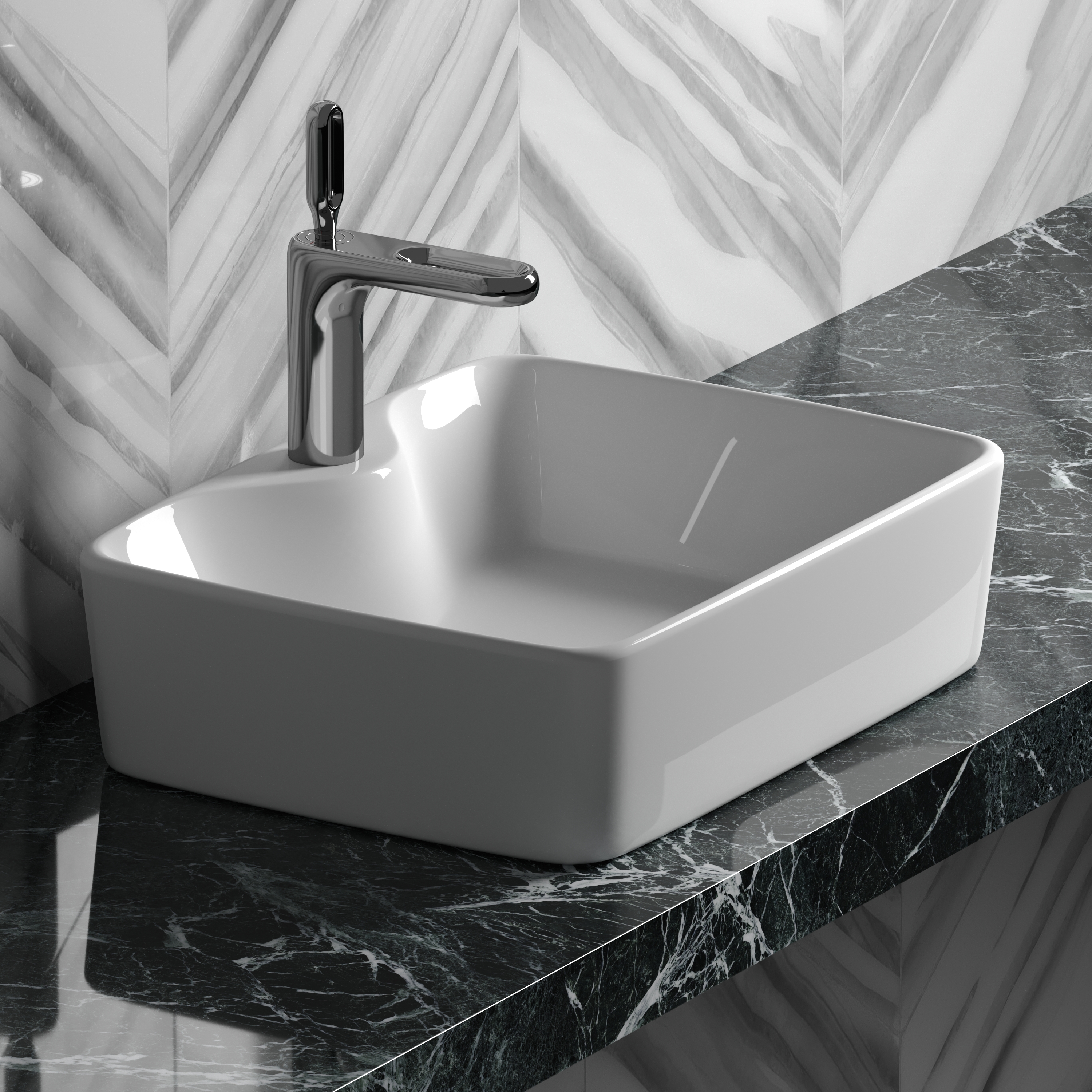 Раковина Ceramica Nova Element 48 CN6033 белая