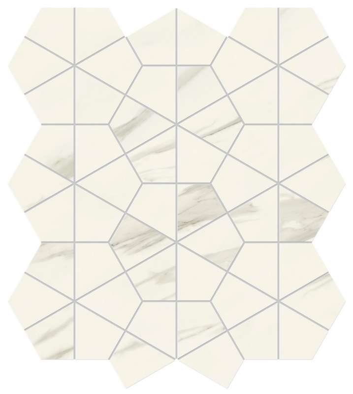 Мозаика Marvel Meraviglia Calacatta Meraviglia Hexagon Lapp. (AJQY)