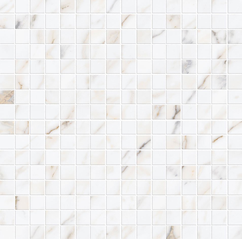Мозаика Marazzi Italy Allmarble Wall Golden White Satin Mosaico 40х40