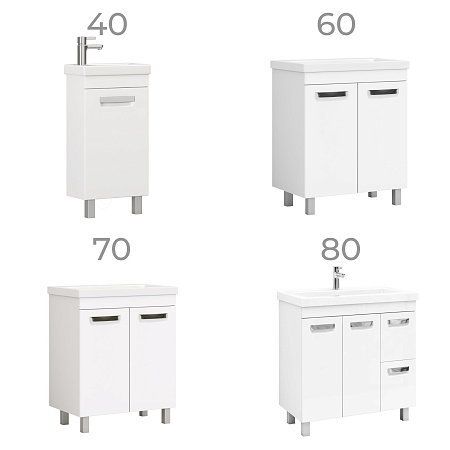 Тумба под раковину VIGO Plaza 600-2-0 (Фостер)