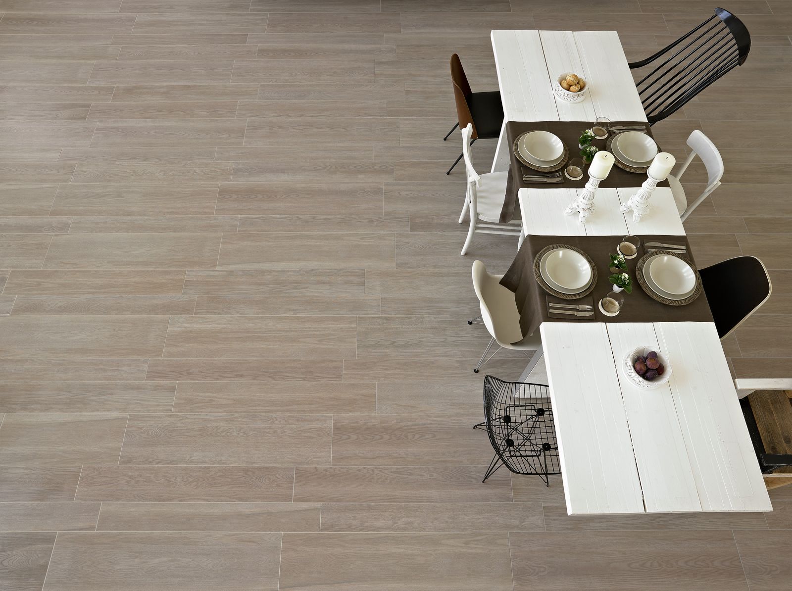 Керамогранит Marazzi Italy Treverk White Rett. 20х120