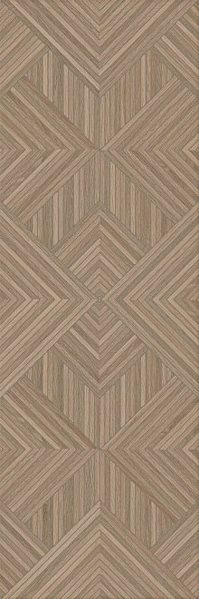 Керамическая плитка Kerama Marazzi Плитка Ламбро коричневый структура обрезной 40х120