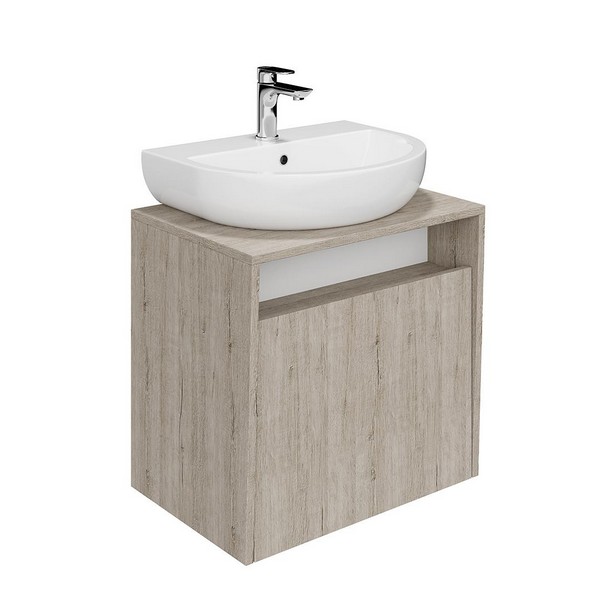 PRO.60.1/OAK.O Тумба PRO подвесная 1 ящик 60, дуб Орегон