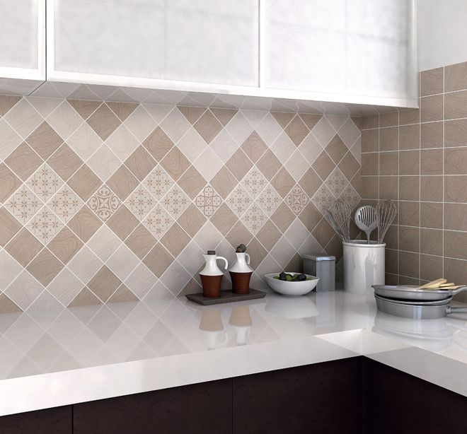 Керамическая плитка Kerama Marazzi Плитка Нола беж светлый 9,9x9,9