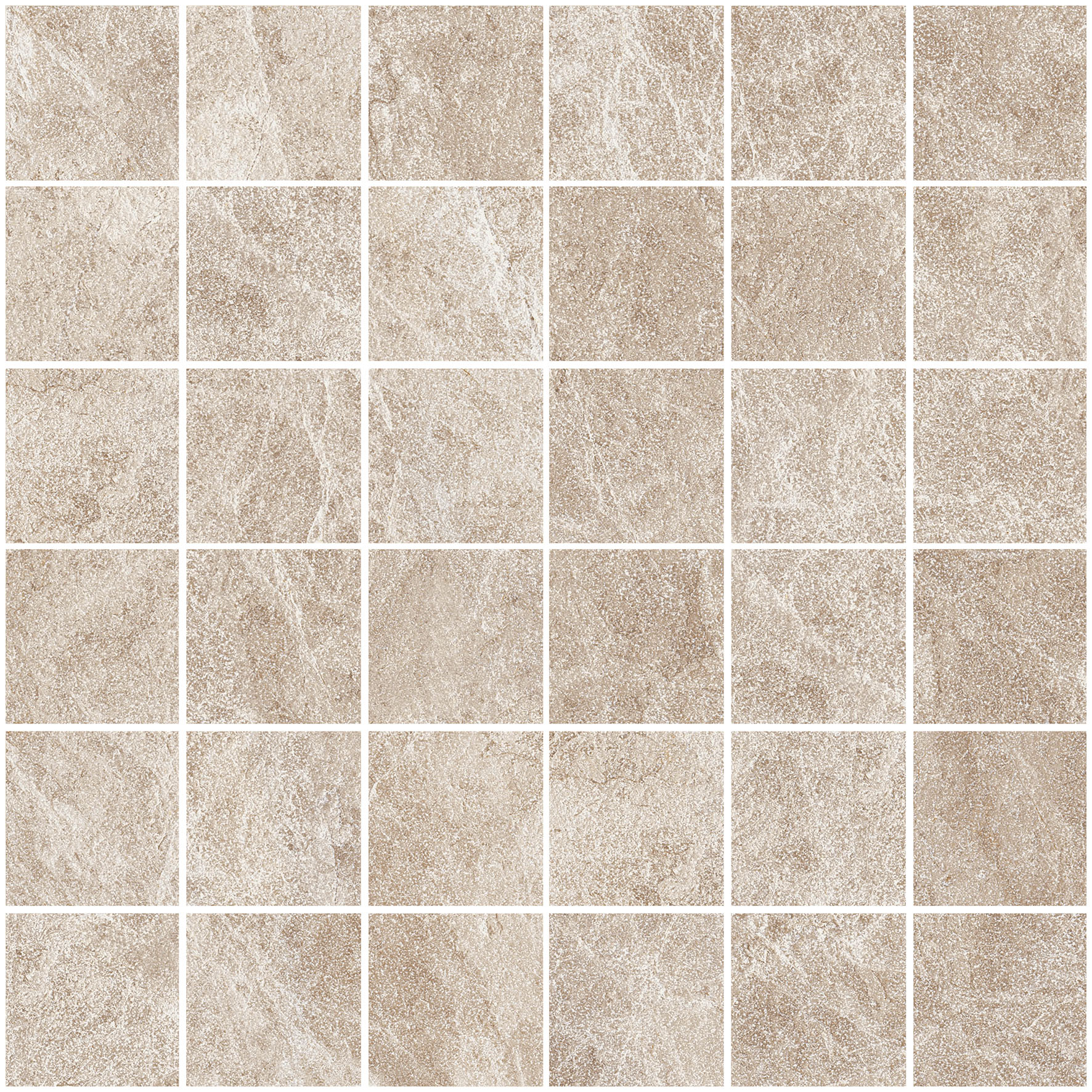 Мозаика Vitra Marmostone Норковый 7ЛПР (5х5) 30х30