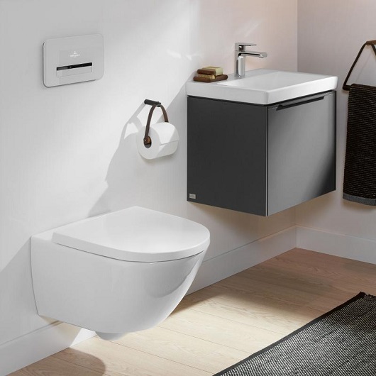 Подвесной унитаз Villeroy & Boch Subway 3.0 4670TSR1 с сиденьем микролифт