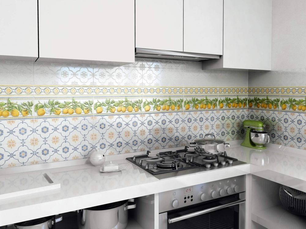 Керамическая плитка Kerama Marazzi Бордюр Карандаш салатный 1,5х20