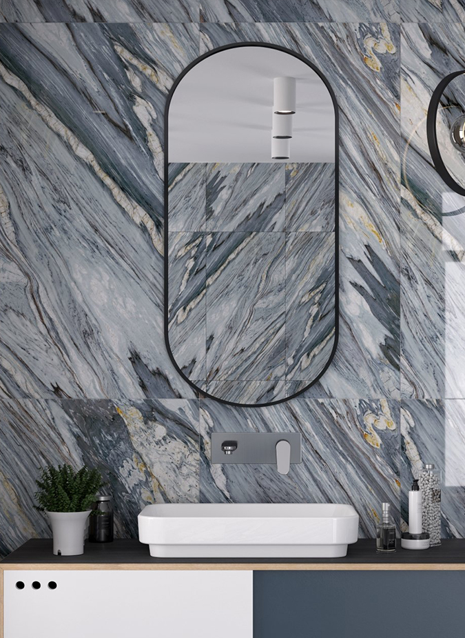 Керамогранит Gracia Ceramica Borge blue PG 01 lappato 60х120
