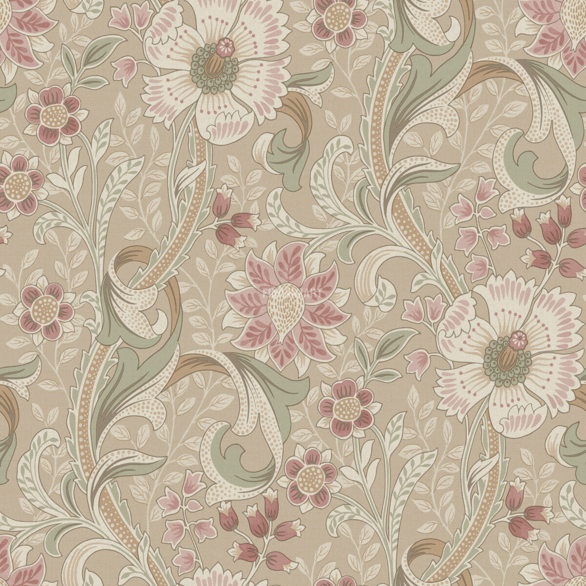 PH 3110 Обои Grandeco (Perfect Harmony) (1*12) 10,05х0,53 флизелин