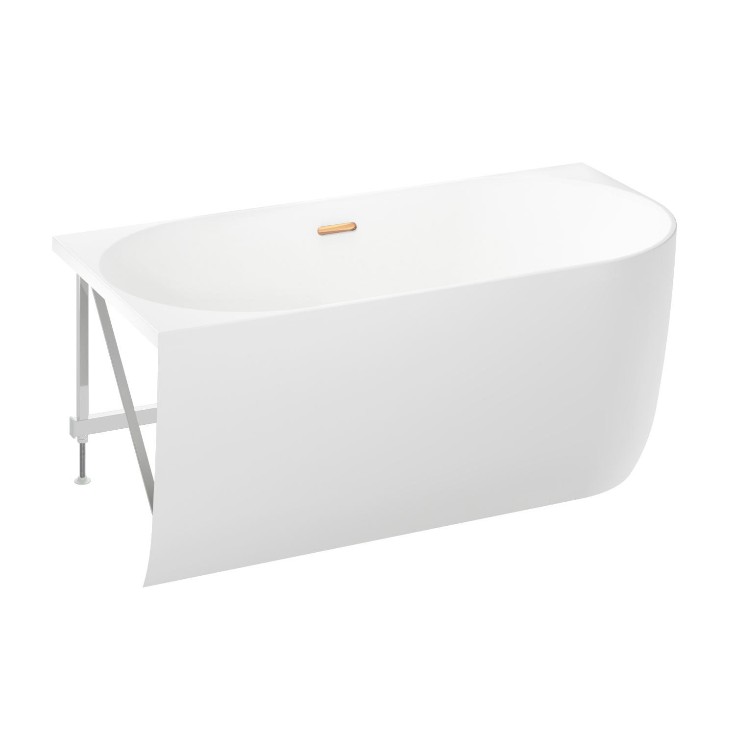 Акриловая ванна 150х75 см Wellsee Belle Spa 235701004 глянцевая белая