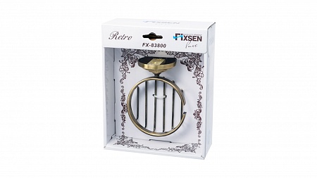 Fixsen RETRO FX-83809A Мыльница решетка круг
