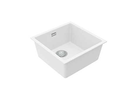 Мойка кухонная Alveus OMNI 20 GRANITAL ARCTIC-G11 450x450x198 с сифоном 1145083