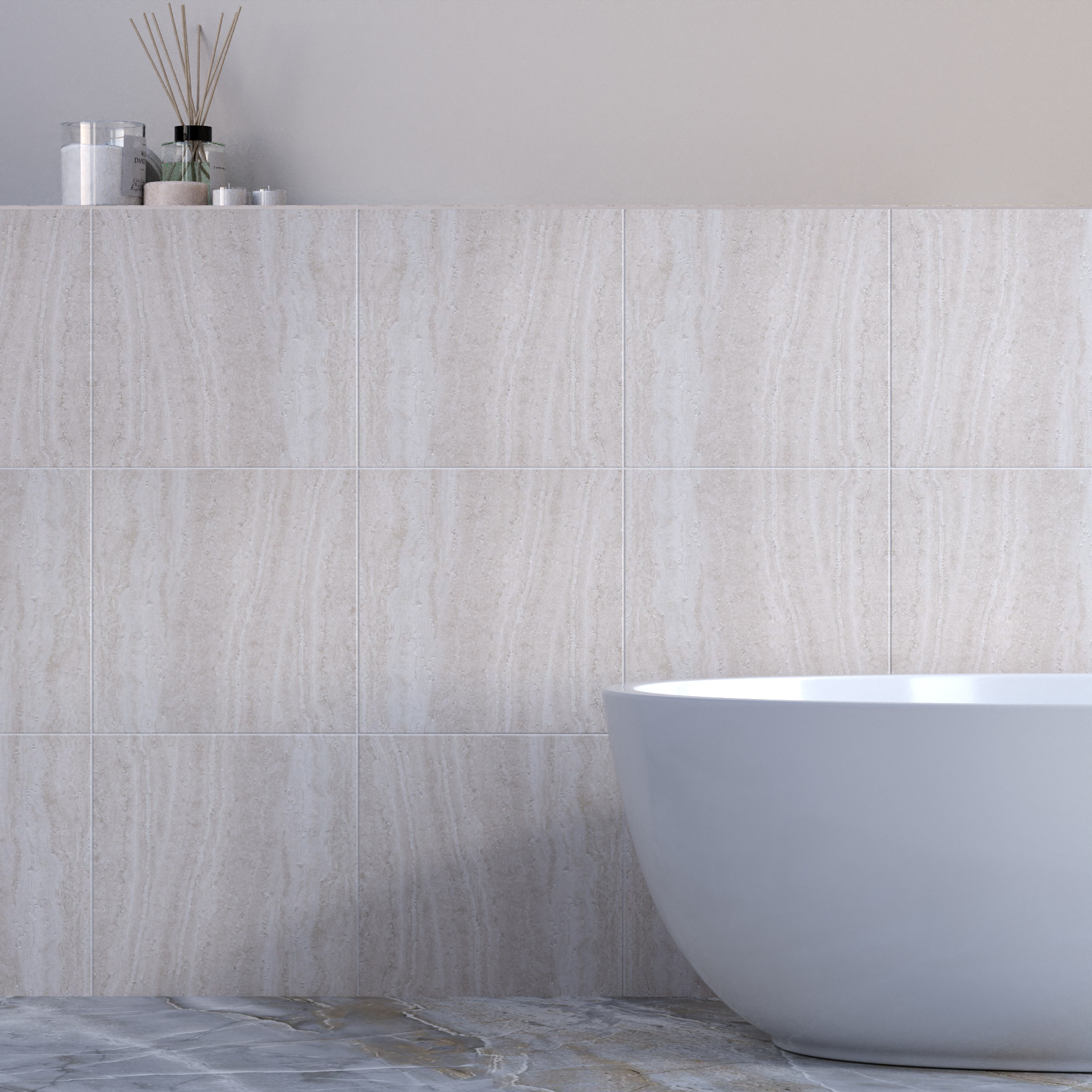 Керамогранит Kerama Marazzi Пантеон беж светлый 40,2х40,2