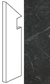 Плинтус Marvel Noir St.Laurent Battiscopa Sag. SX (ADX9)
