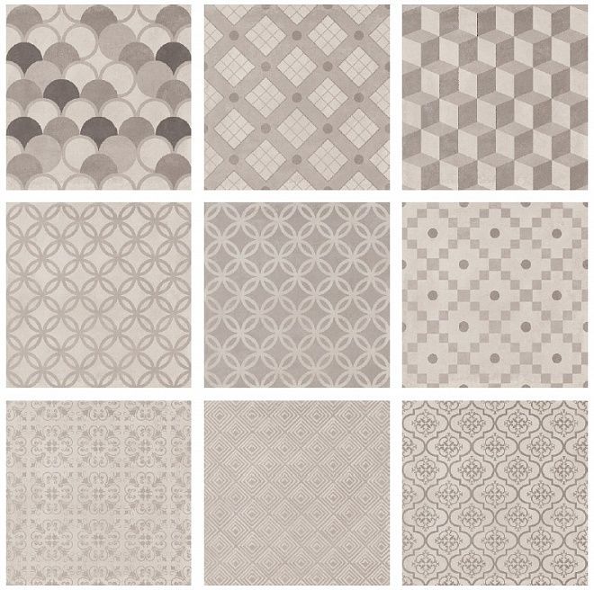 Керамогранит Kerama Marazzi Карнаби-стрит орнамент беж 20х20