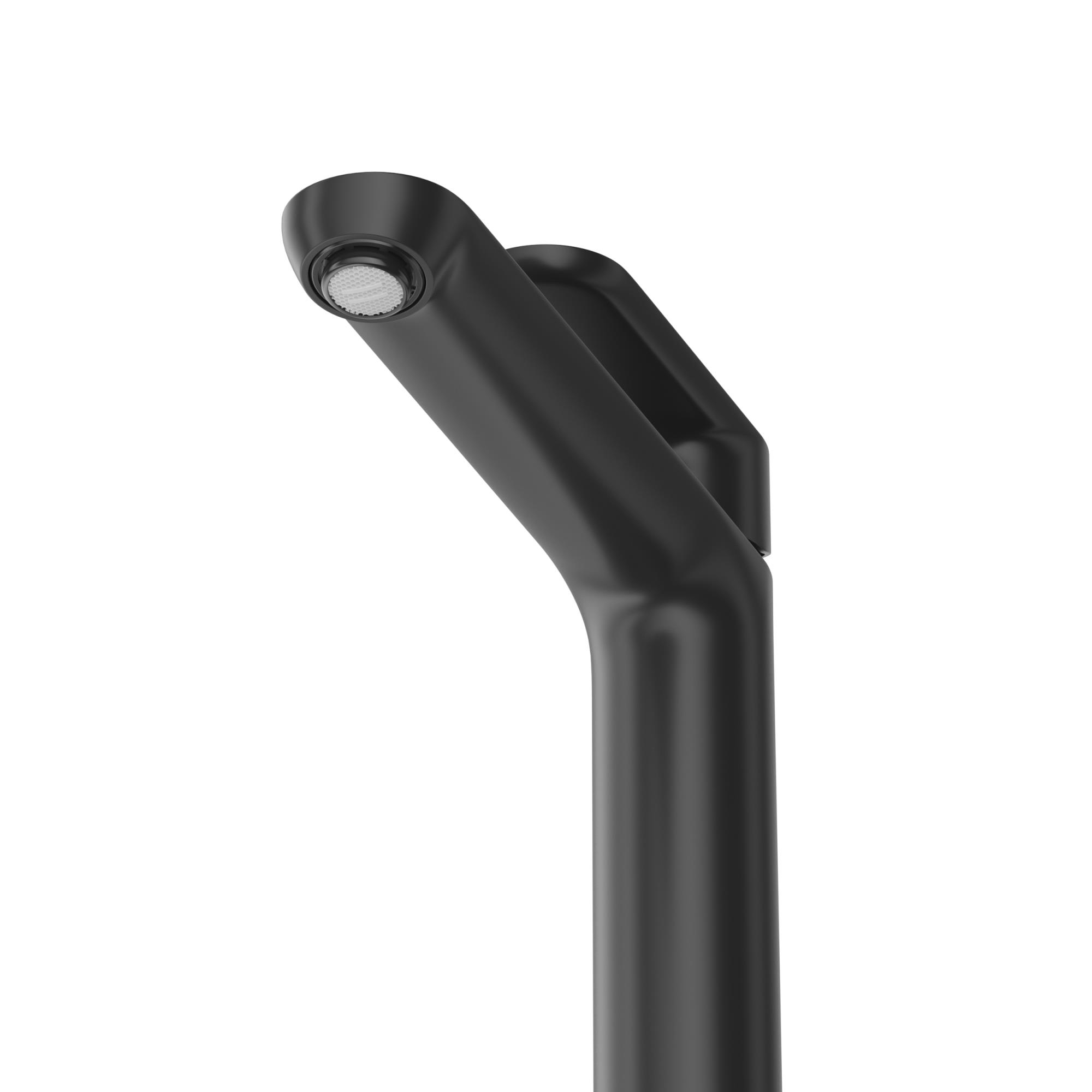Смеситель для раковины-чаши Cezares Stylus STYLUS-LC-NOP-W0 матовый черный