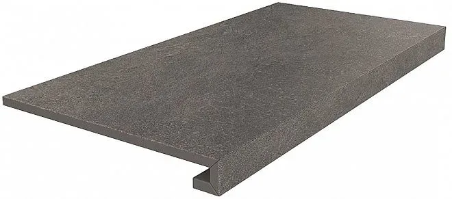 Керамогранит Kerama Marazzi Ступень клееная Про Стоун антрацит 33х60