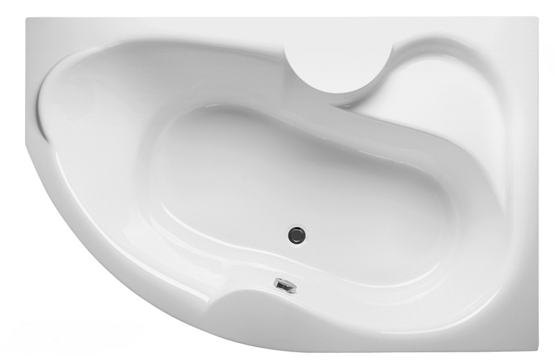 Акриловая ванна Vayer Azalia R 160x105 см