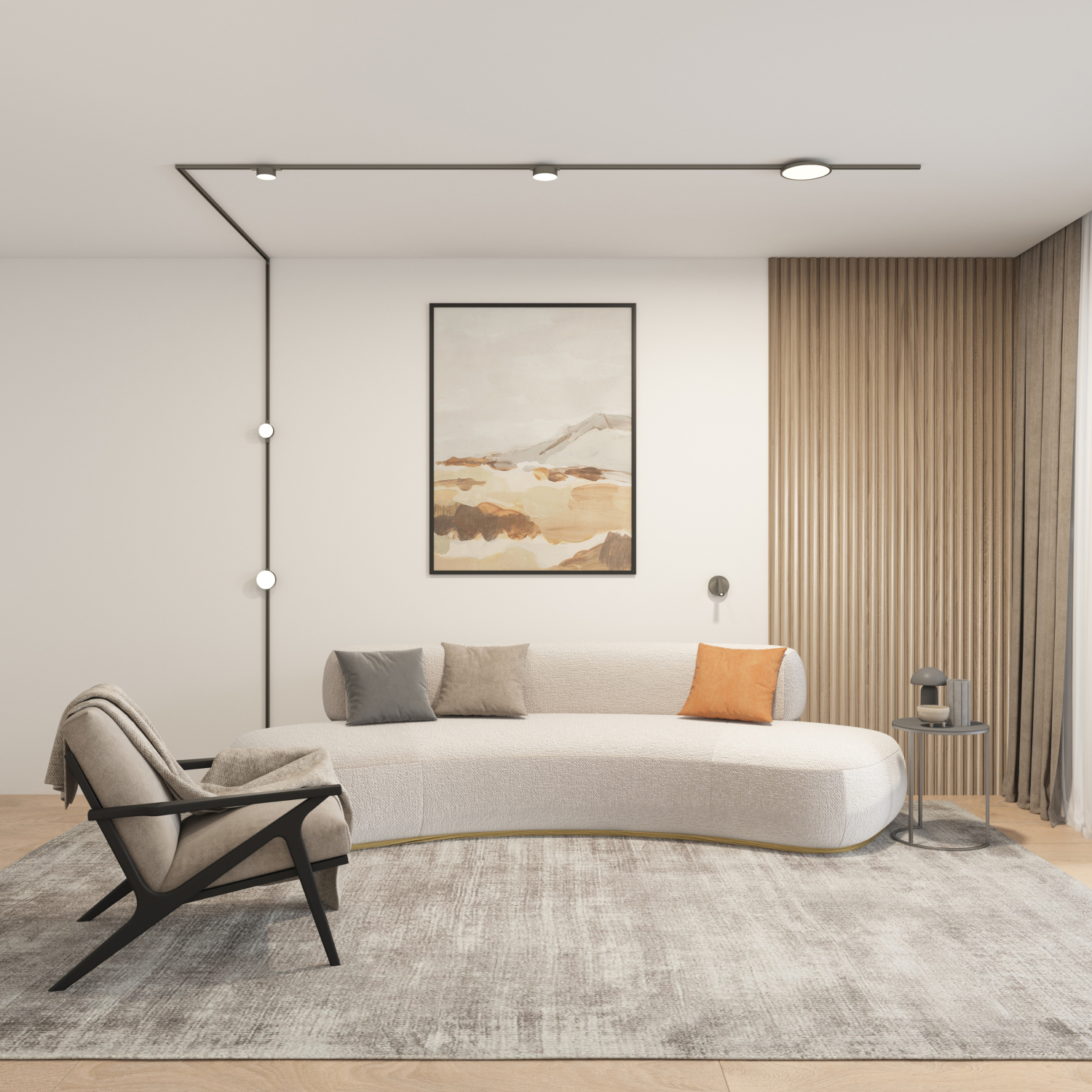 Светильник для трека SHINE FLOW DK5761-DN