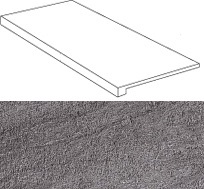 Ступень Brave Grey Scalino 33x60 (A1I1)