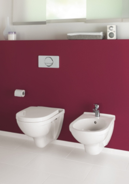 Подвесной унитаз Villeroy & Boch O.Novo 5660HR01 с сиденьем микролифт