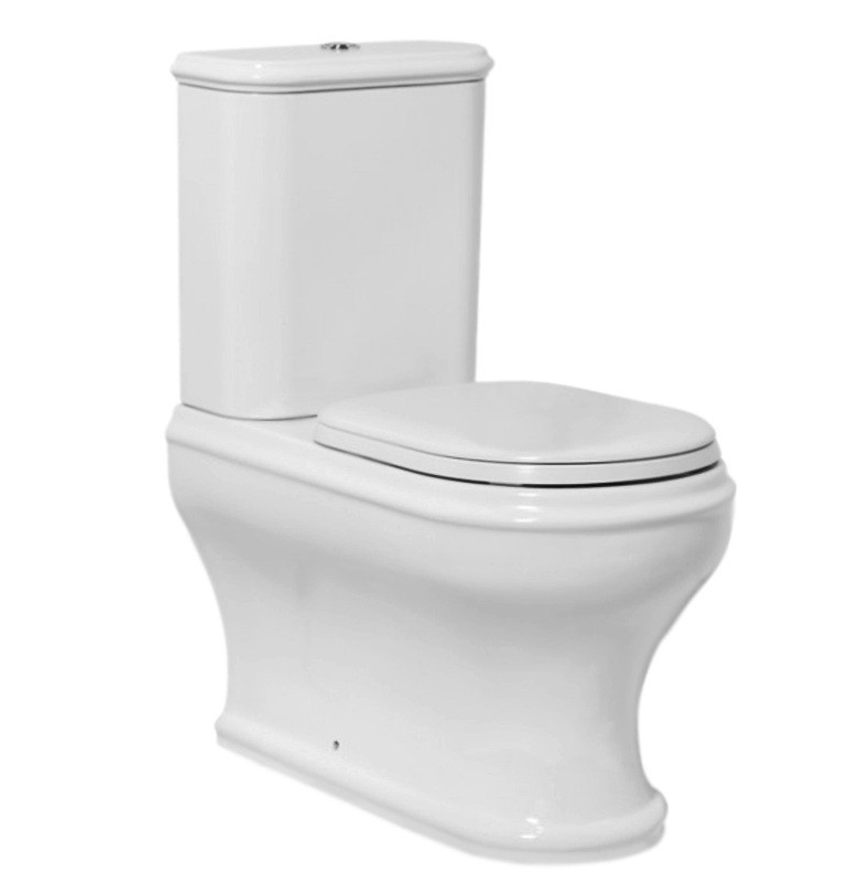 Унитаз моноблок Azzurra Charme CHVCMP000000BI/(CHA100/MBP bi) белый