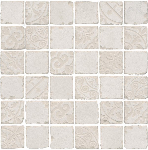 SBM003/DD640120 Про Фьюче бежевый светлый мозаичный 30x30x0,9 декор мозаичный (гранит)