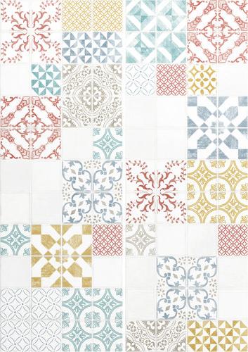 Керамическая плитка Ape Ceramica Декор Paint White Mix 35х100