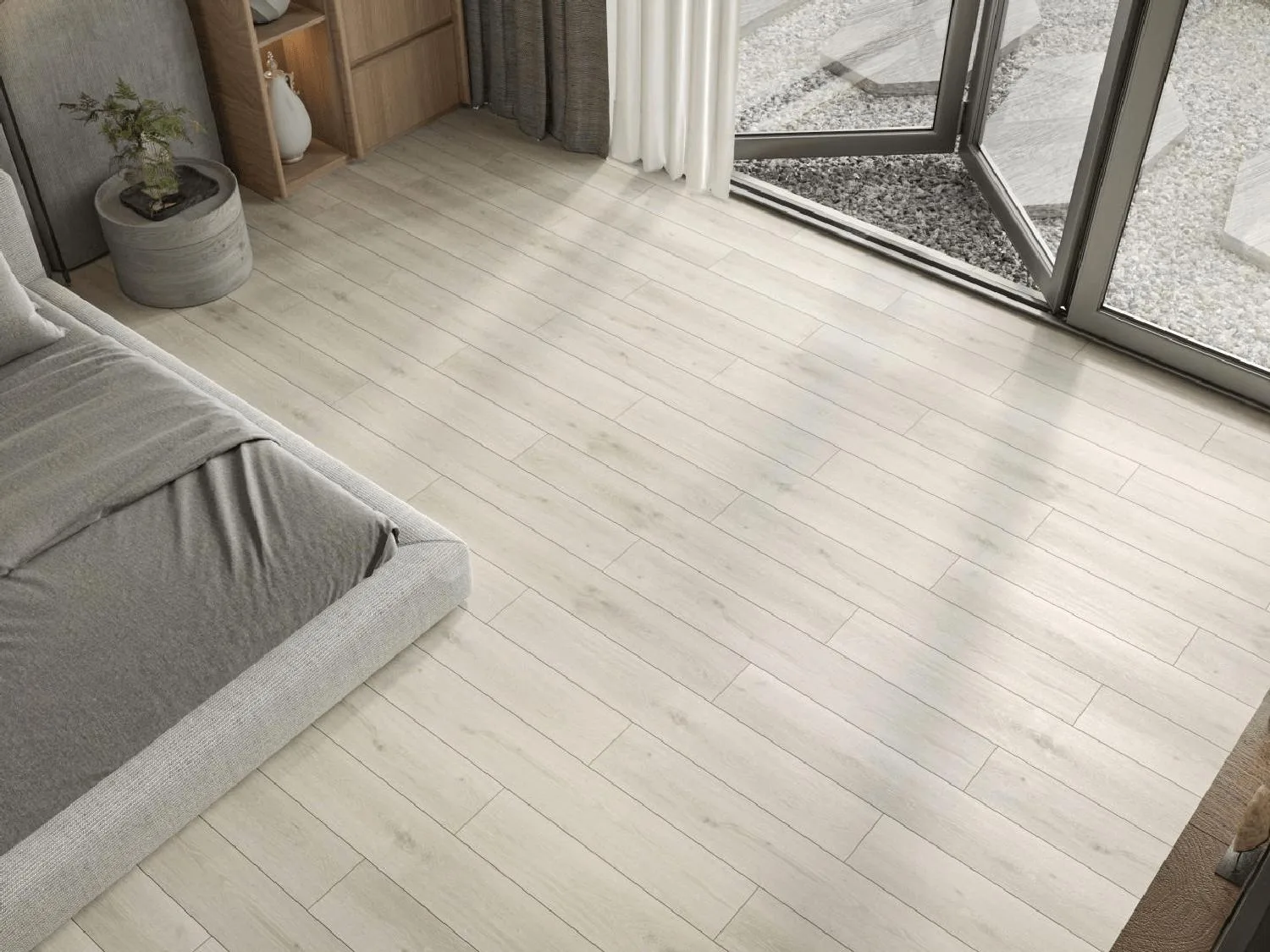 LVT плитка ДУБ ПЕПЕЛЬНЫЙ ECO 5-16