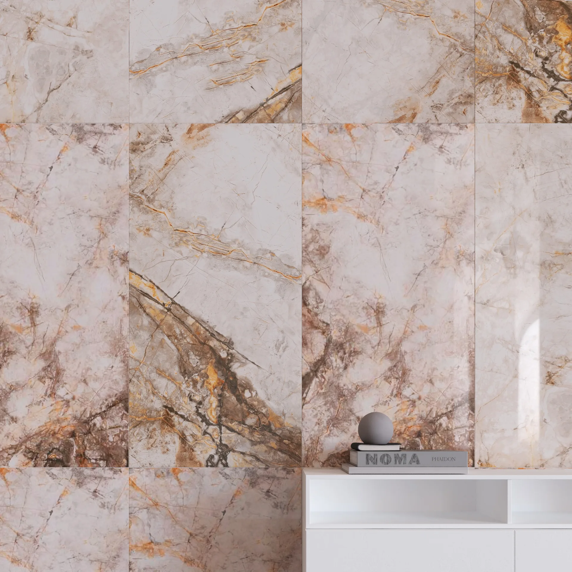 Керамогранит Kerama Marazzi Риальто песочный светлый обрезной 60х119,5