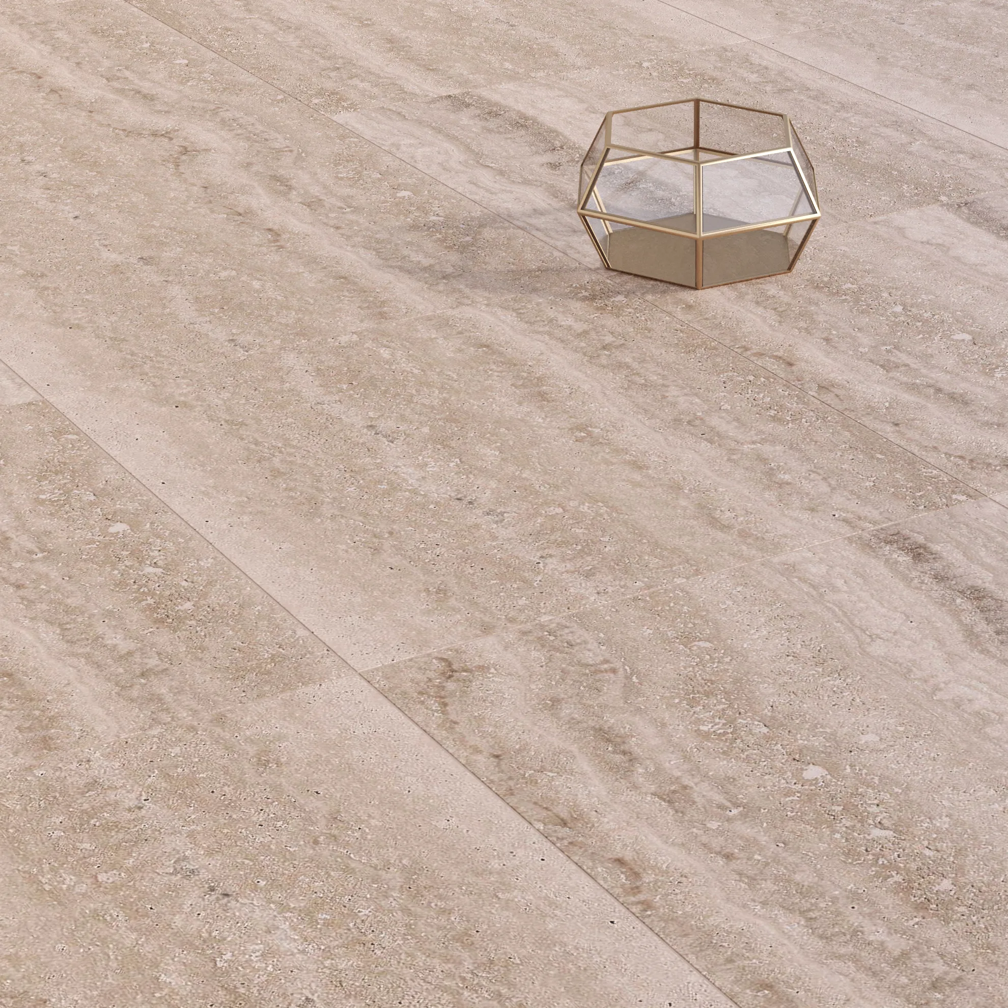 Керамогранит Kerama Marazzi Риальто песочный светлый лаппатированный 60х60