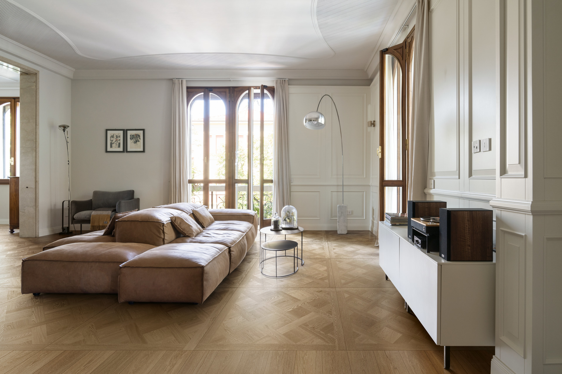 Керамогранит Marazzi Italy Intrecci Versailles Castagna rt 120x120