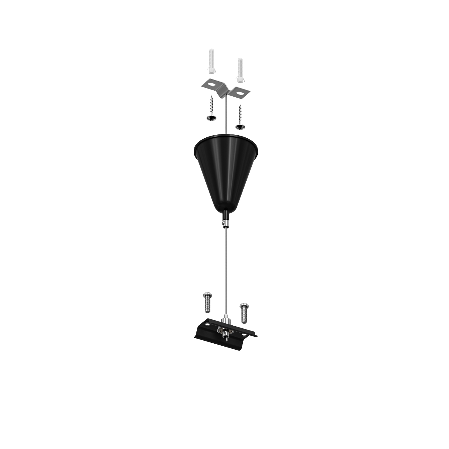 Подвесное крепление для трека Denkirs TR1105-BK
