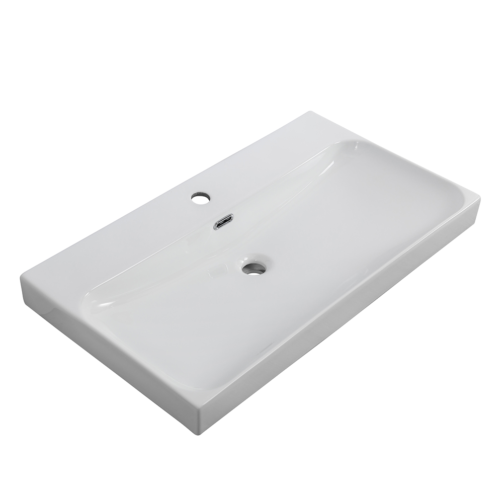 Раковина BelBagno 81 см BB-8078-80 белая