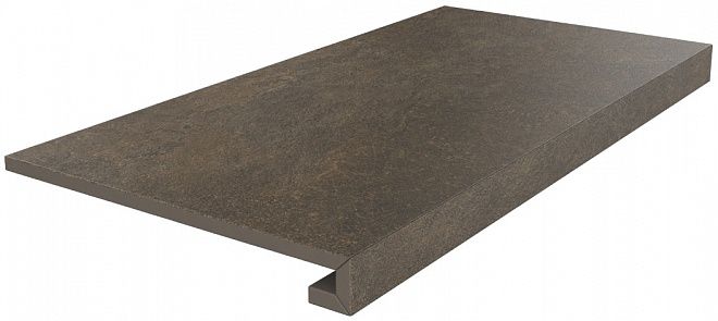 Керамогранит Kerama Marazzi Ступень клееная Про Стоун коричневый 33х60