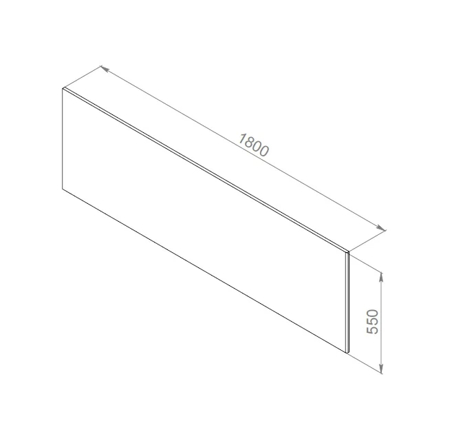Ванна акриловая 180x80 AM.PM Inspire 2.0 W52A-180-080W-A белая глянцевая