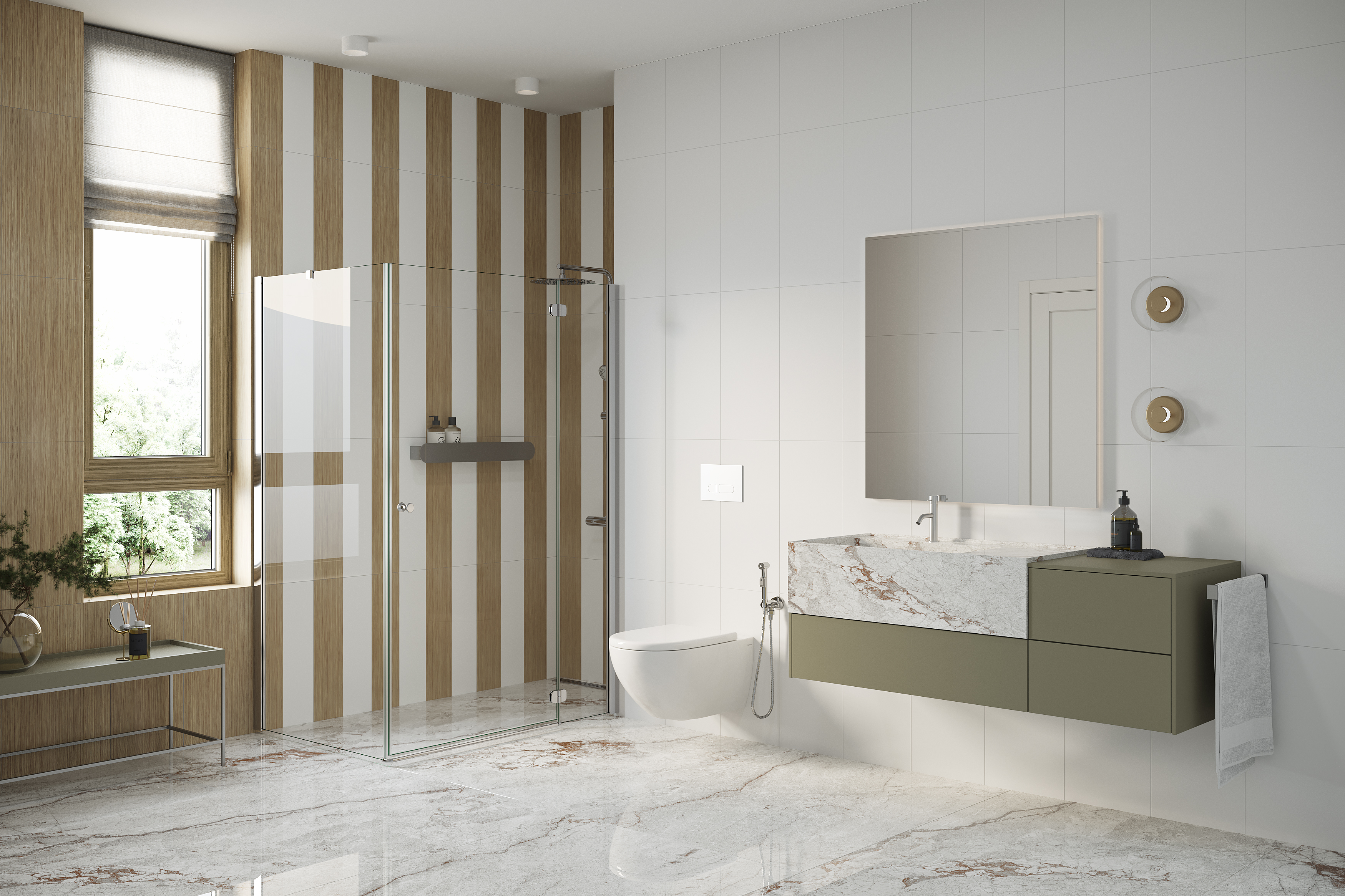 Керамическая плитка Creto Плитка Lili Wood 30х60