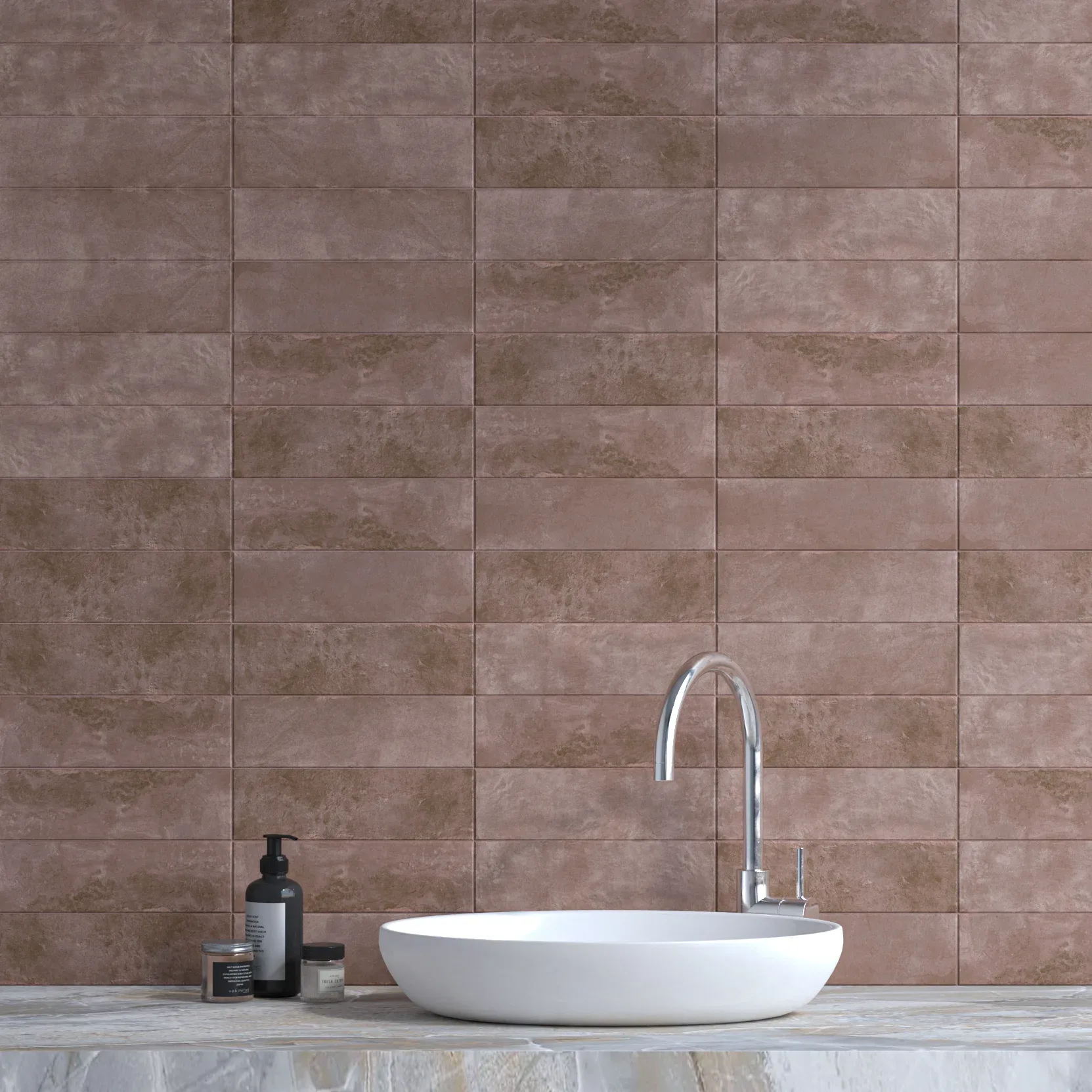 Керамическая плитка Kerama Marazzi Плитка Маттоне беж 8,5х28,5